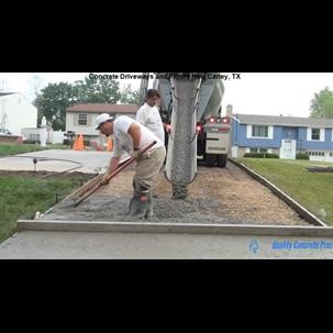Concrete Driveways and Floors New Caney Texas